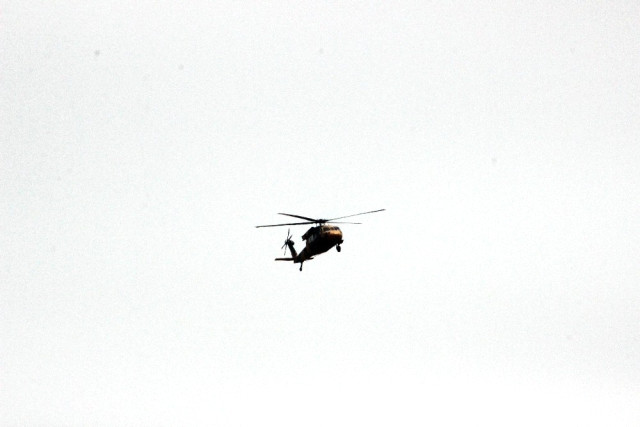 Kilis’te Helikopter Hareketliliği