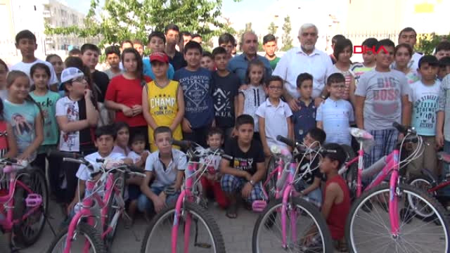 Kilis’te 100 Çocuğa Bisiklet
