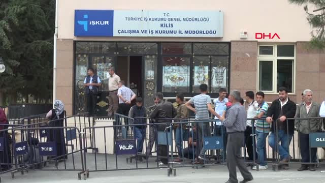 Kilis’te Geçici İşe Başvuru Kuyruğu