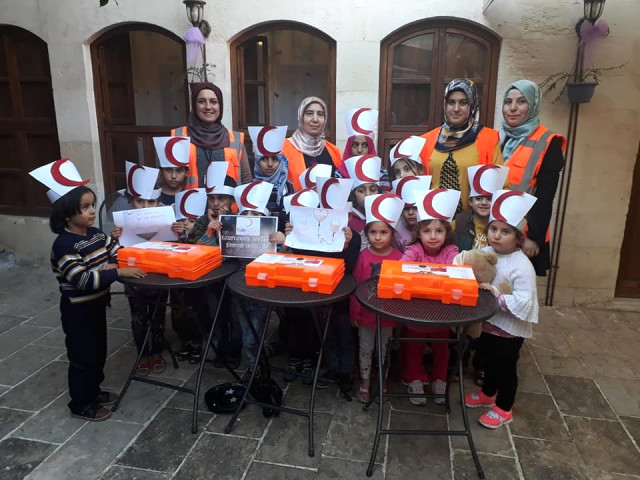 Türk ve Suriyeli Çocuklar Kızılay’ın Etkinliğine Katıldı