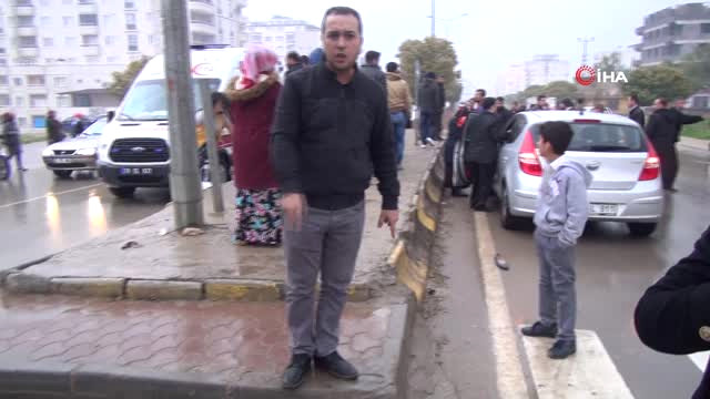 Kilis’te Otomobil Yayalara Çarptı: 2 Yaralı