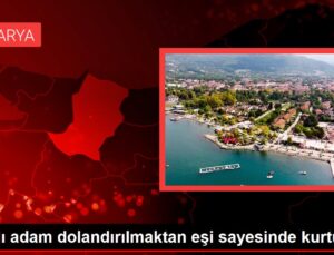 Yaşlı adam dolandırılmaktan eşi sayesinde kurtuldu