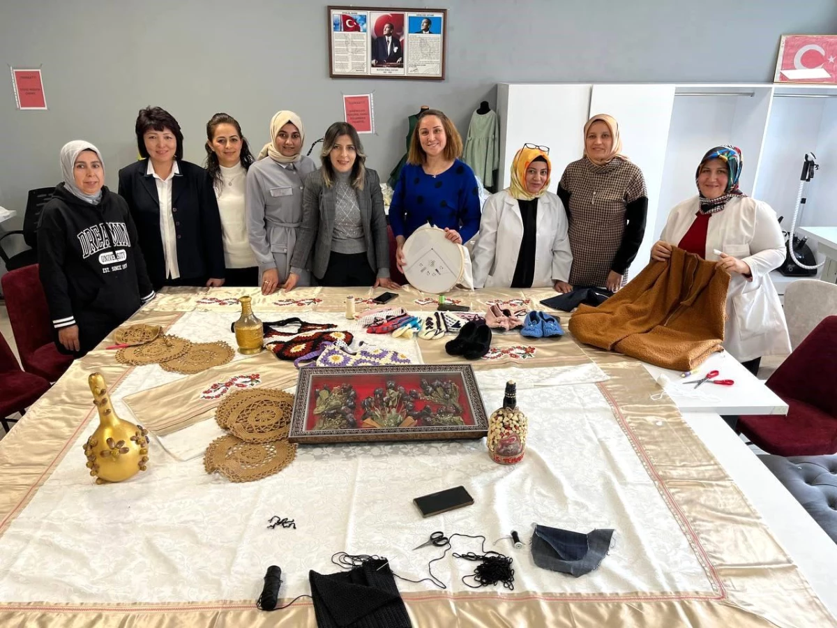 Musabeyli’deki Bayanlar Kooperatifte Güç Birliği Yapıyor