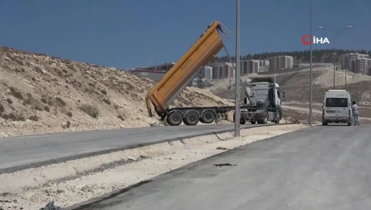 Asfalt personellerinin kuvvetli mesaisi