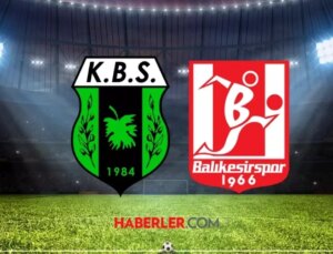 Kilis Belediyespor- Balıkesirspor maçı kaç kaç bitti? Kilis Belediyespor- Balıkesirspor maç özeti!