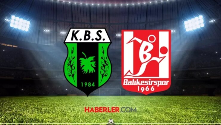 Kilis Belediyespor- Balıkesirspor maçı kaç kaç bitti? Kilis Belediyespor- Balıkesirspor maç özeti!