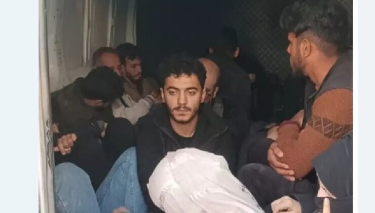 Kilis’te 18 Kaçak Göçmen Yakalandı