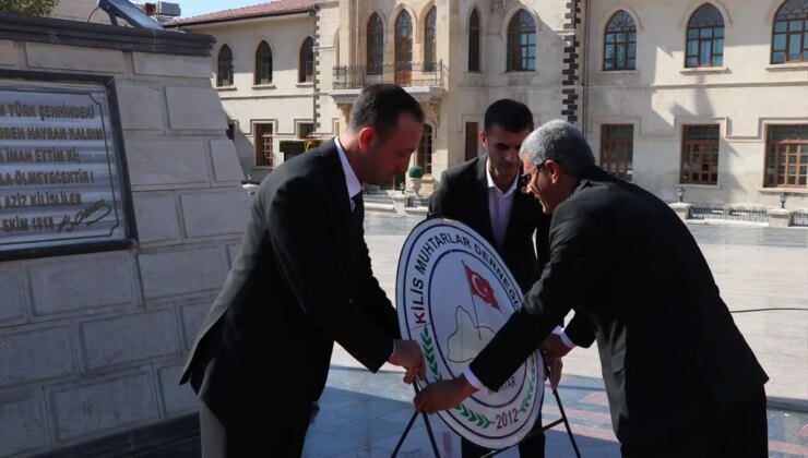 Kilis’te Muhtarlar Günü Merasimi Düzenlendi