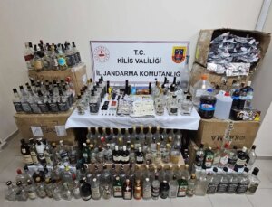 Kilis’te Kaçak İçki Operasyonu: İki Kuşkulu Gözaltına Alındı