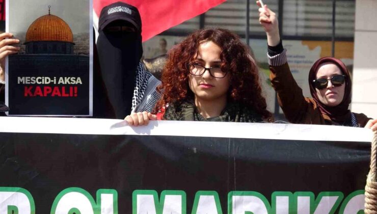 Kilis’te Filistinli esirler için yaptırım daveti