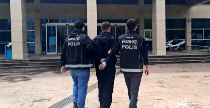 Kuyuya saklanan uyuşturucu mahkumu tutuklandı