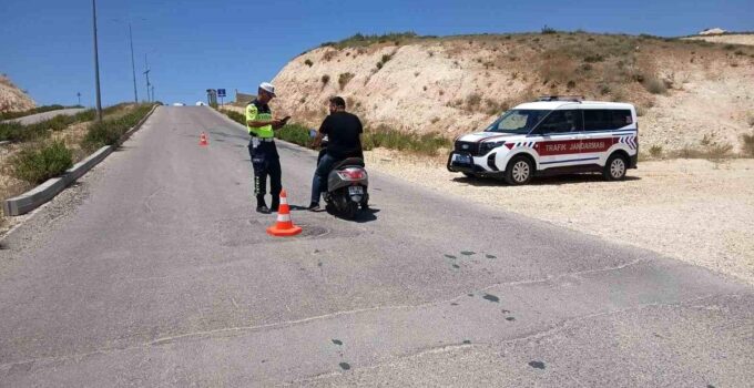 Kilis’te motosiklet şoförlerine özel kontrol