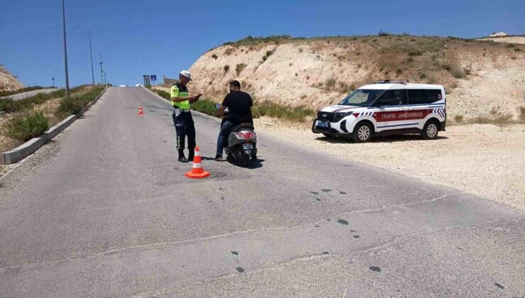 Kilis’te motosiklet şoförlerine özel kontrol