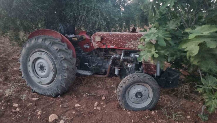 Kilis’te çalınan traktör 13 gün sonra zeytinlikte bulundu