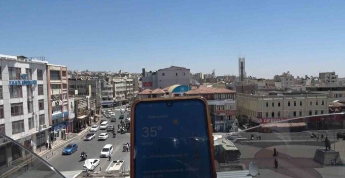 Kilis’te kavurucu sıcaklar tesirini sürdürüyor