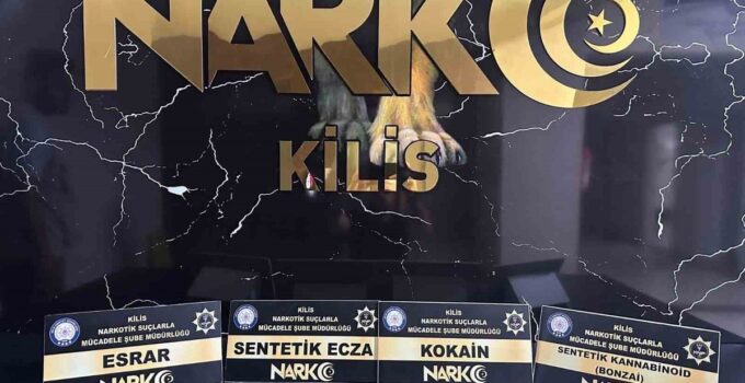 Kilis’te uyuşturucu operasyonu: 19 şüpheliden 7’si tutuklandı