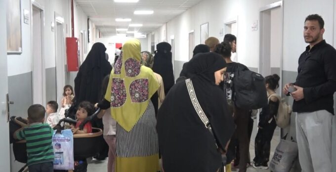 Öncüpınar’da Suriyelilerin istekli geri dönüş mesaisi devam ediyor