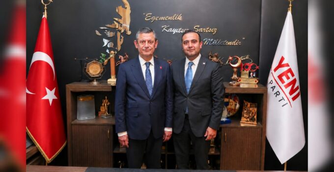 YENİ Parti Osmaniye ve Kilis kurucu il başkanlıklarına atamalar yapıldı